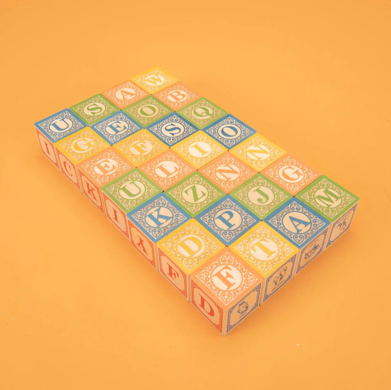 English Wooden ABC Blocks by Uncle Goose - Image 3