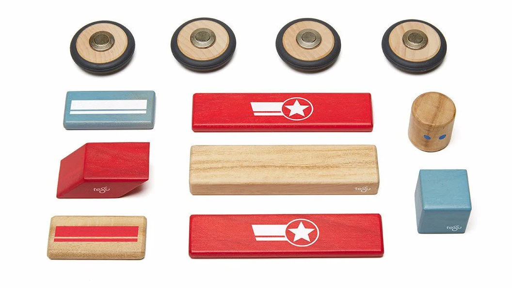 Daredevil Magnetic Block Set by Tegu - Image 3